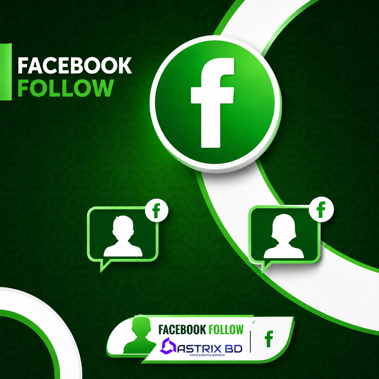 FACEBOOK LIKE - FOLLOW